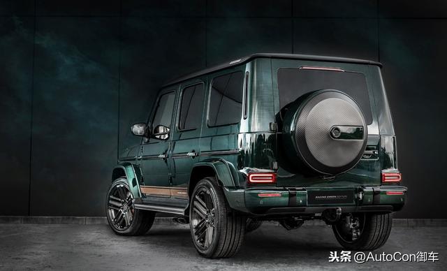 颠覆之作 | 手工打磨的"祖母绿"奔驰amg g63真漂亮