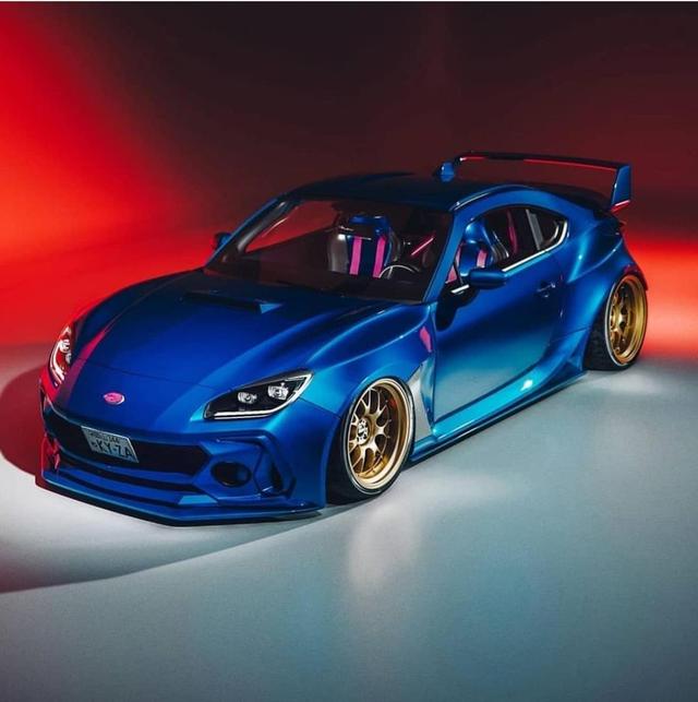 斯巴鲁新款brz全球首改战斗范儿十足jdm迷按耐不住了